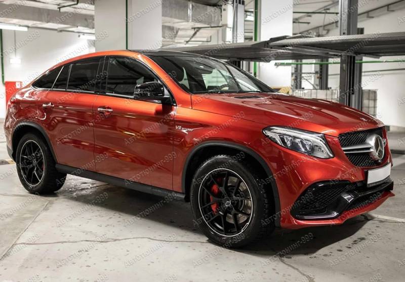 Мерседес Бенц GLE 63 красный