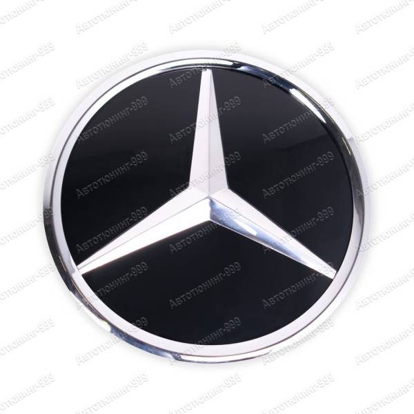 Эмблема звезда на Mercedes GLC Coupe (C 253) хром