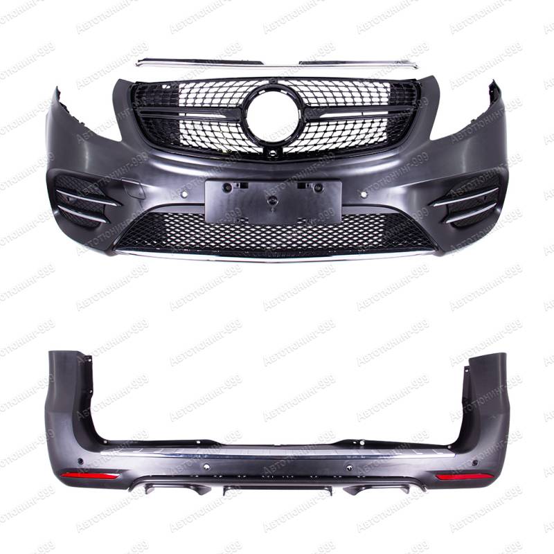  AMG-pack Diamond-black  Mercedes V-klass (w447) (1)  -999